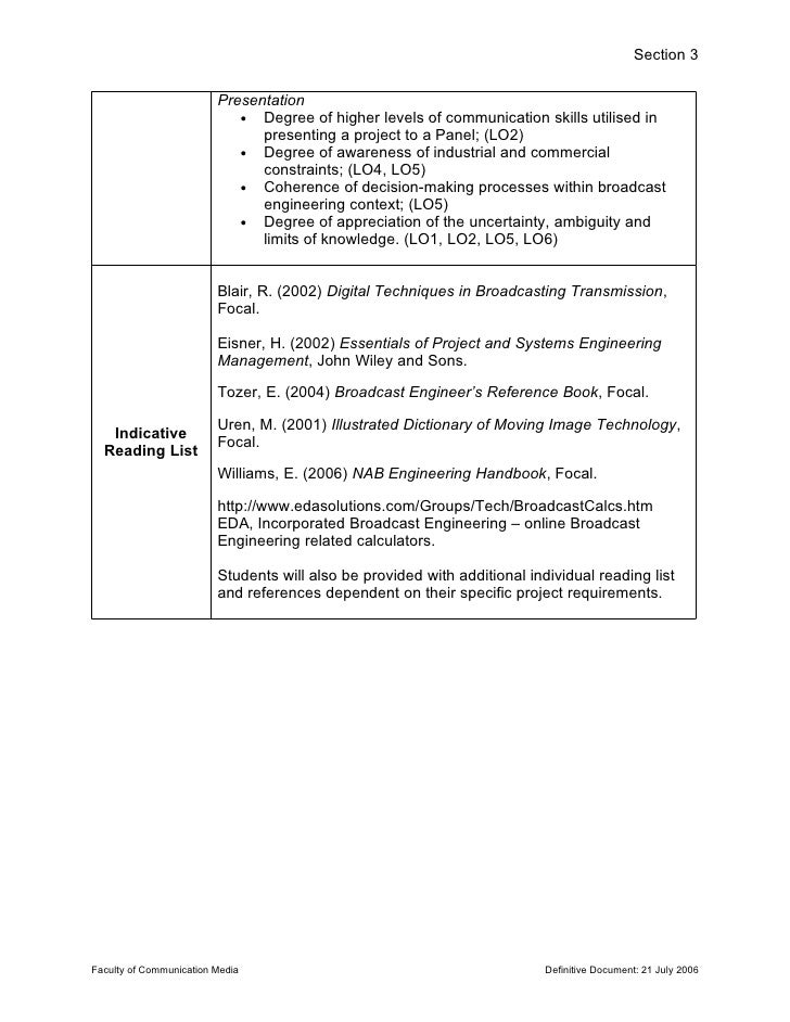 Broadcast Engineers Reference Book